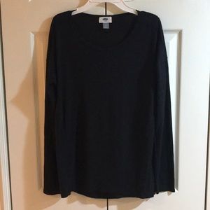 Old Navy Tops - Long sleeve black shirt Old Navy Tops - Long sleeve black shirt